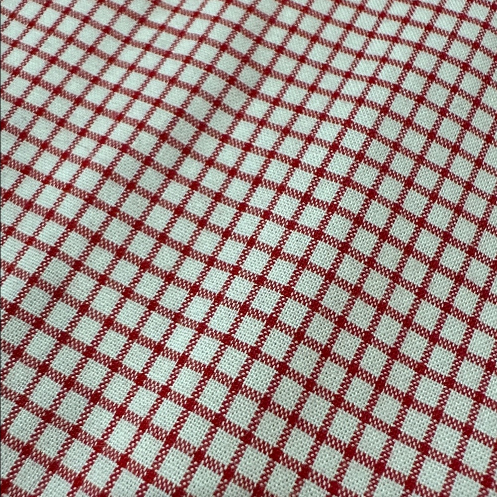 VTG Lauren Ralph Lauren Red Gingham Oxford Button Down Shirt Cotton Small Preppy - Picture 4 of 8